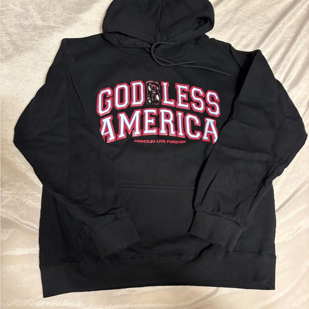 Black Graphic ALF Hoodie